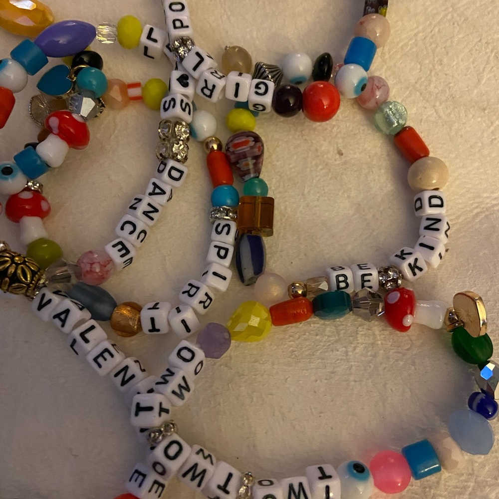 Mantra bracelets